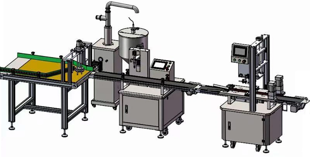 Cosmetic/Liquid/ Paste Packaging Machine, Automatic Quantitative Liquid Filling &amp; Packaging Machine