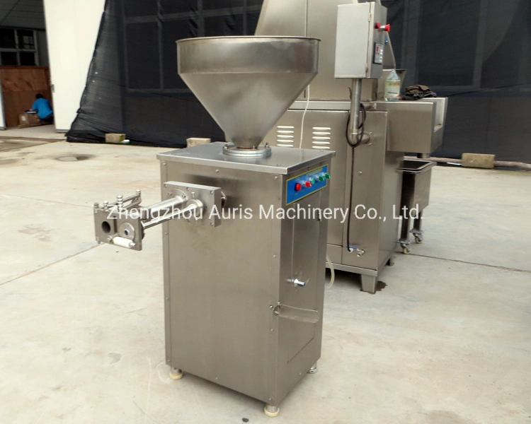 Automatic Pork Beef Vegetables Sausage Enema Maker Making Filler Filling Twisting Machine