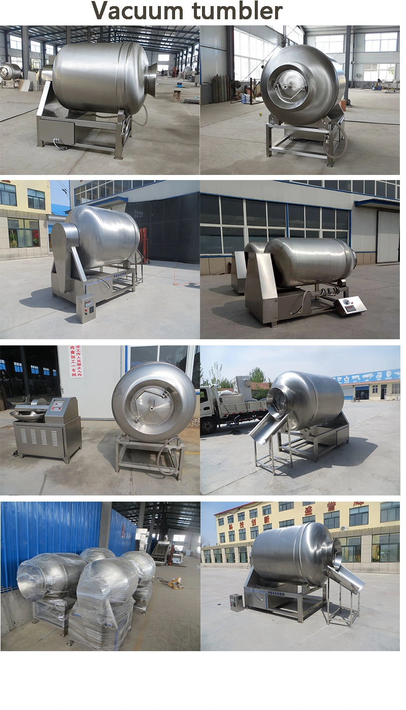 600L Stainless Steel Automatic Vacuum Meat Tumbler Marinator Machine for Food Factory