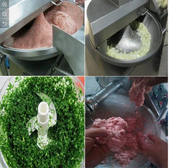 Industrial Meat Vegetable Cutter Machine / Meat Bowl Cutter on Sale